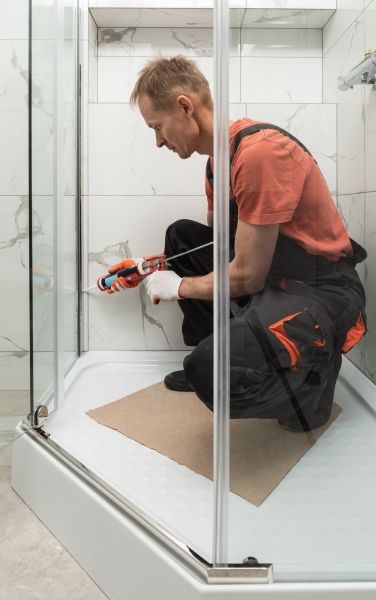 Shower Caulking Replacement in Falls Church