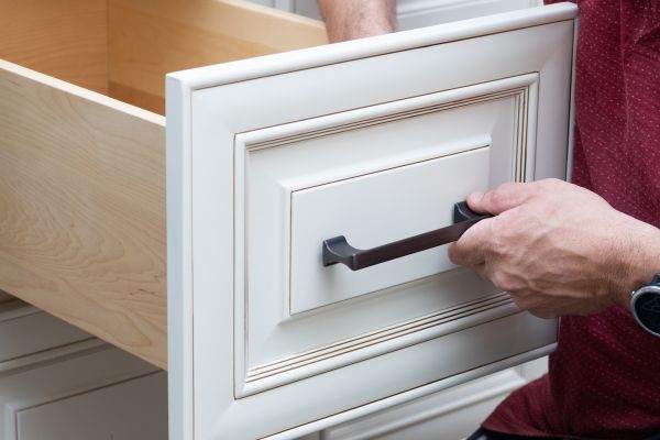 Cabinet Handle Installation in Falls Church