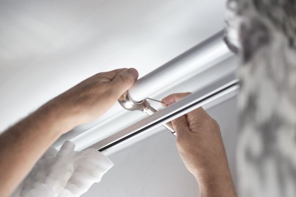 Curtain Rod Installation in Falls Church