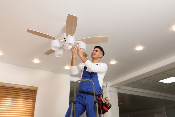 Ceiling Fan Bulb Replacement in Falls Church