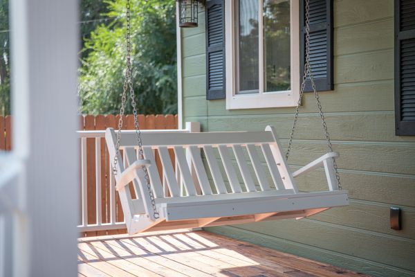 Porch Swing Installation in Falls Church
